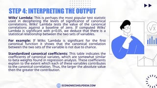 Canonical Correlation in SPSS - Merging Multiple Variables for Deeper ...