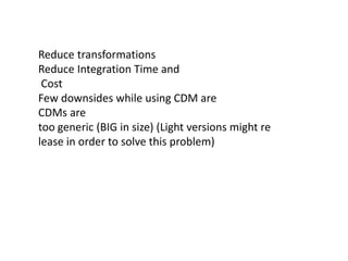Canonical data model - Ashutosh | PPTX