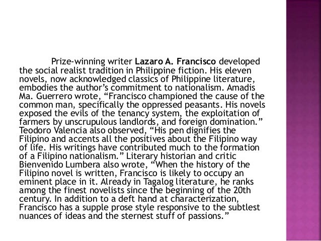 canonical philippine national artists in literature canonical works