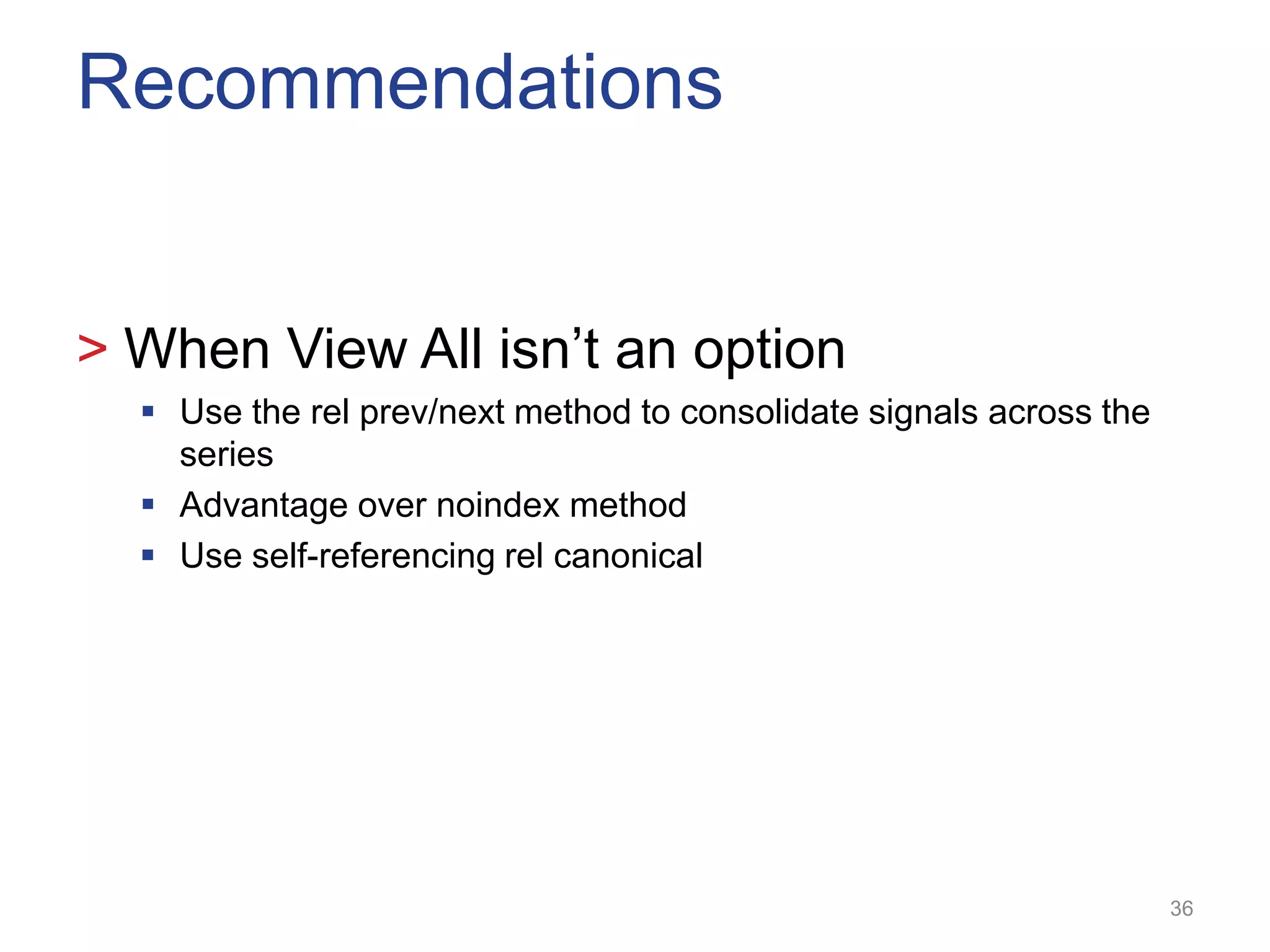 Faceted Navigation




                     36
 