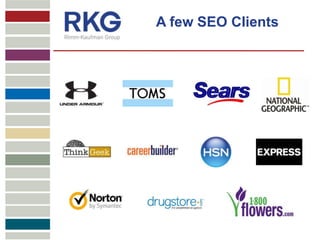 A few SEO Clients
 