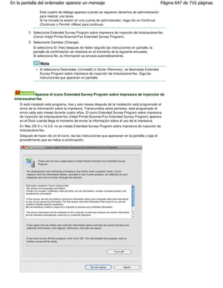 Canon mp270 mp250 series es