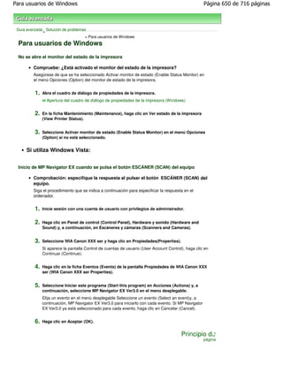 Canon mp270 mp250 series es