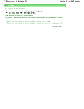 Canon mp270 mp250 series es