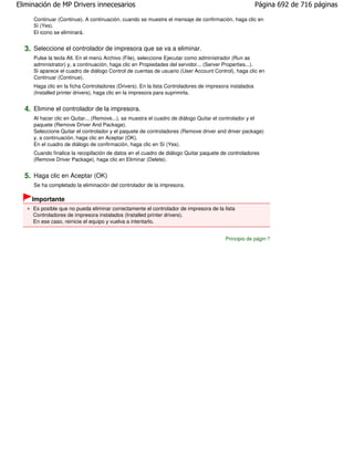 Canon mp270 mp250 series es