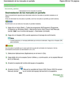 Canon mp270 mp250 series es