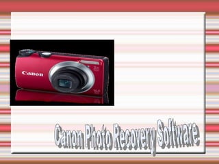 Recover Canon Lost Photos