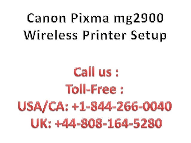 canon mg2900 printer