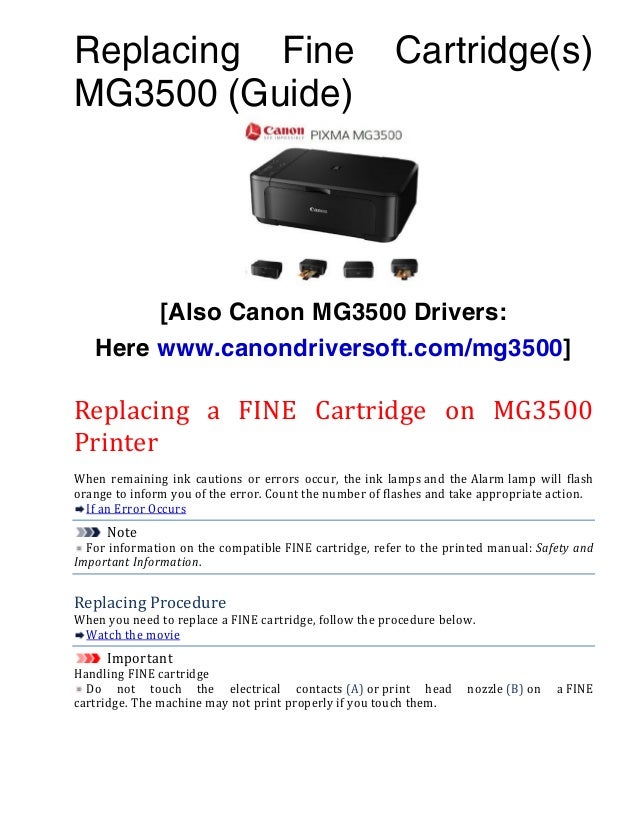 canon mg3500 scanner driver
