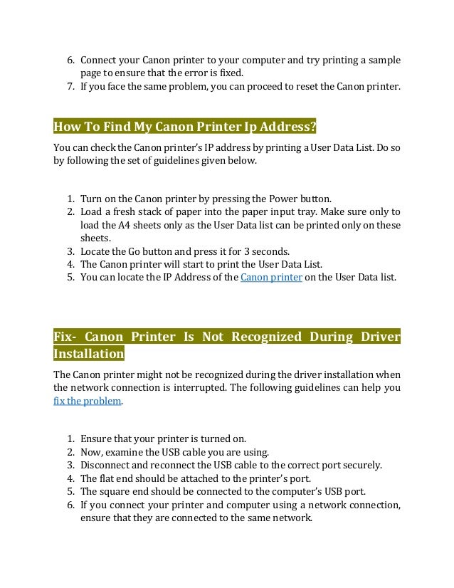 How To Fix Canon Printer Not Printing Issues?