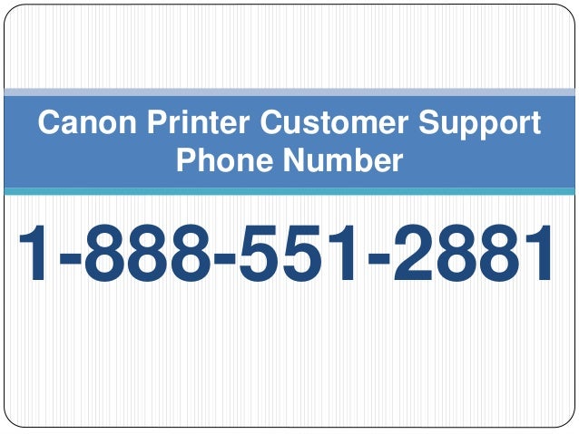 Canon printer technical support | customer support | phone number