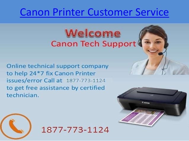 canon customer service phone number