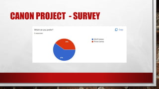 Canon Project  - Survey.pptx