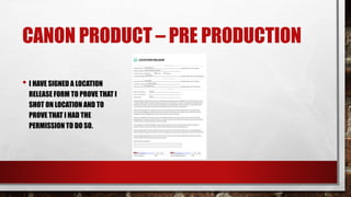 Canon Project – Pre Production.pptx