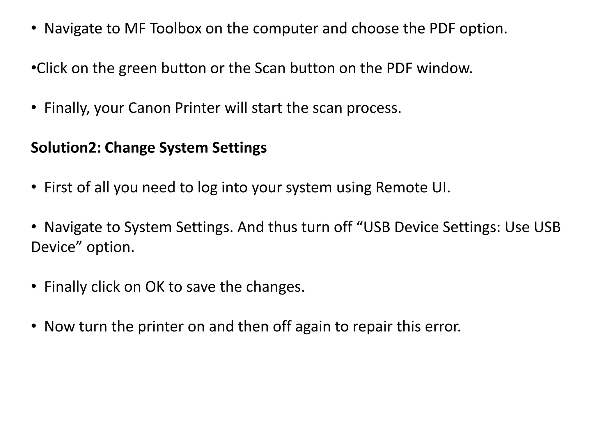 Canon scan error code 255,0,0 PPT