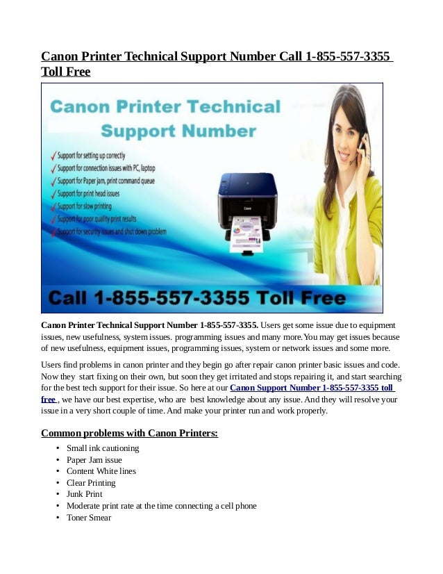 canon printer problem