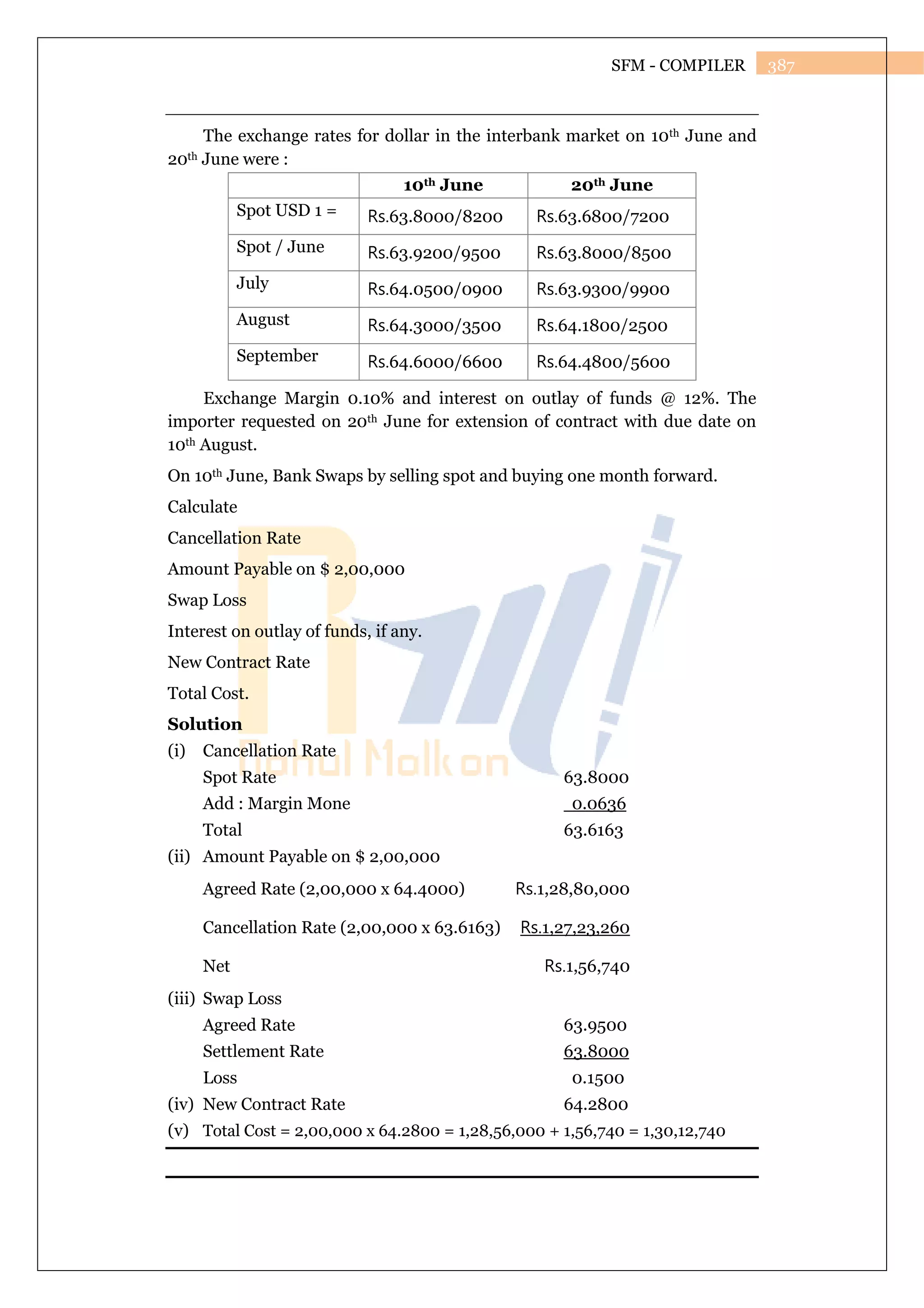 CA NOTES ON DERIVATIVES PRACTICALS OF STRATEGIC FINANCIAL MODELING | PDF
