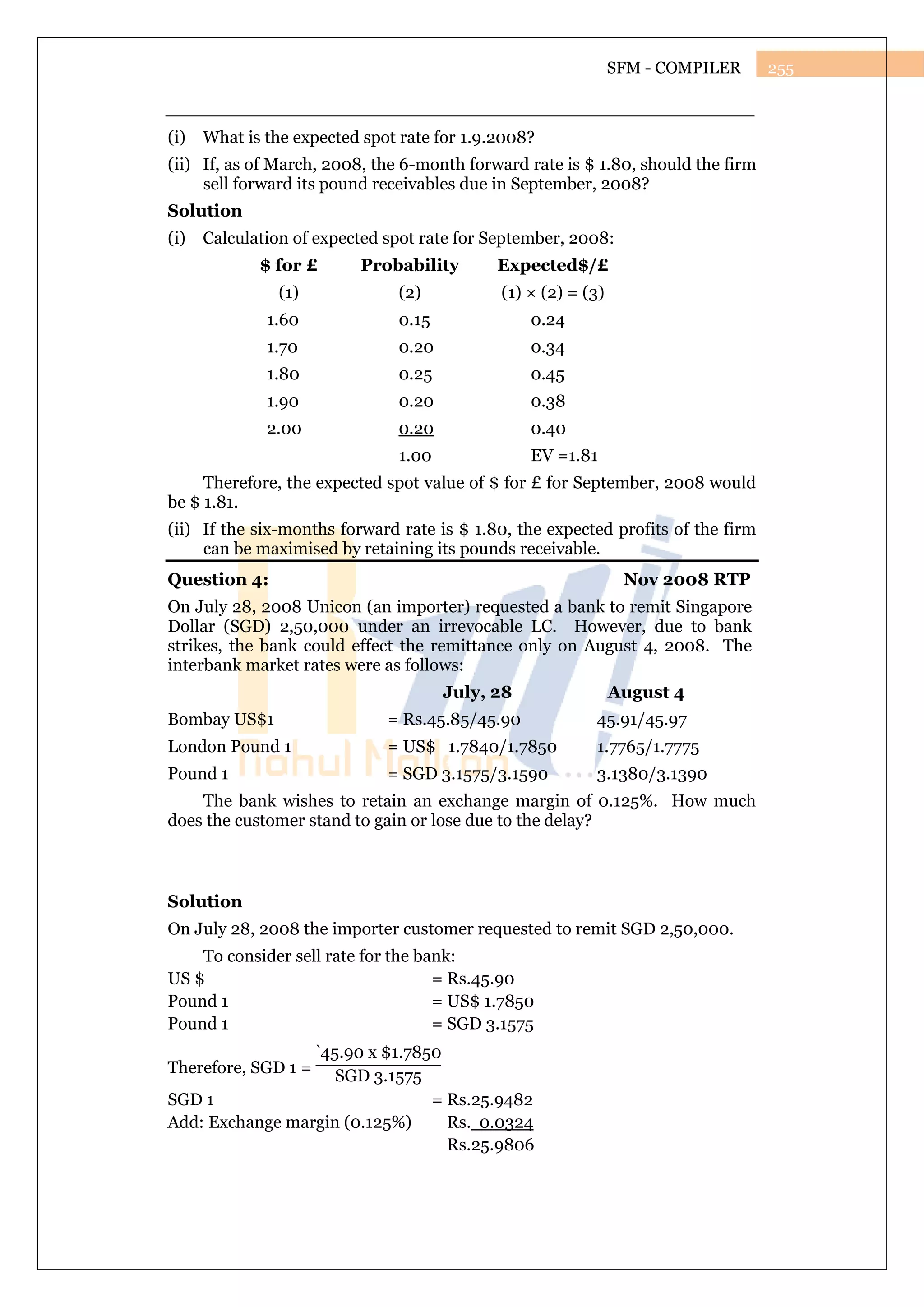 CA NOTES ON FOREX PRACTICALS OF STRATEGIC FINANCIAL MODELING | PDF
