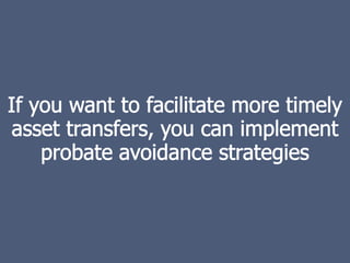 Can Probate in Connecticut Be Avoided?