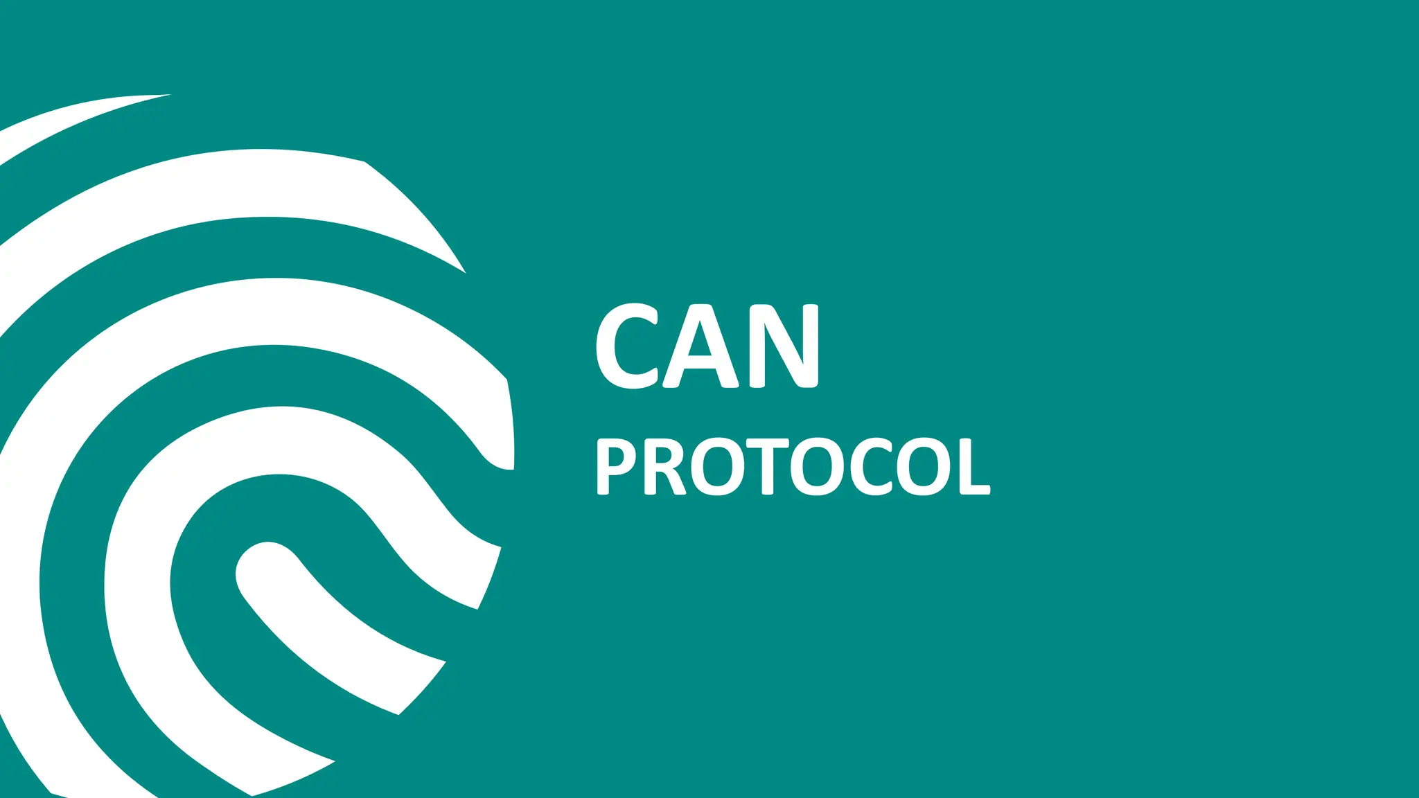 CAN
PROTOCOL
 