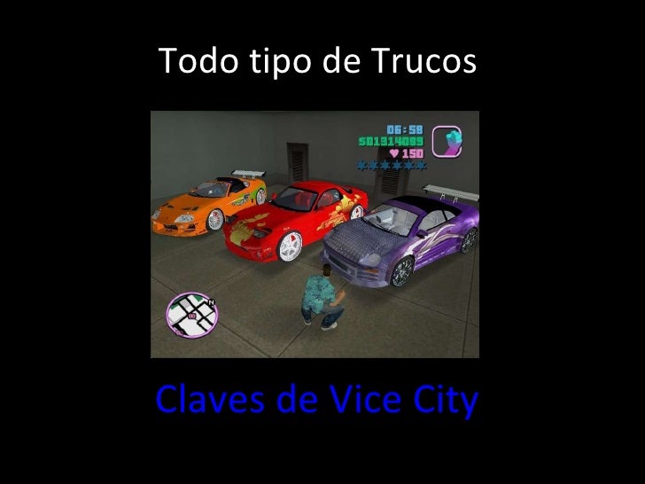 Como conseguir trucos para GTA Vice City