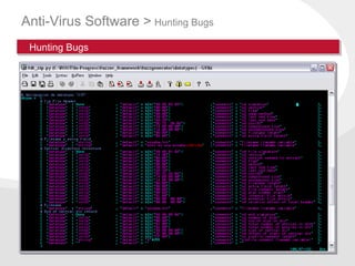 Anti-Virus Software > Hunting Bugs
Hunting Bugs
PKZIP
 