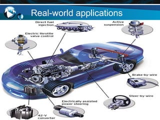 - 8 -
Real-world applications
 