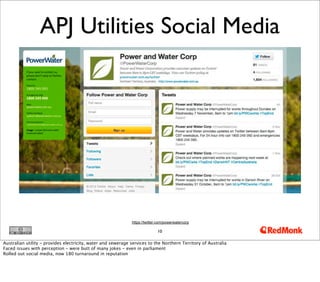 APJ Utilities Social Media




                                                              https://twitter.com/powerwate...