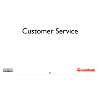 Customer Service




       36
 