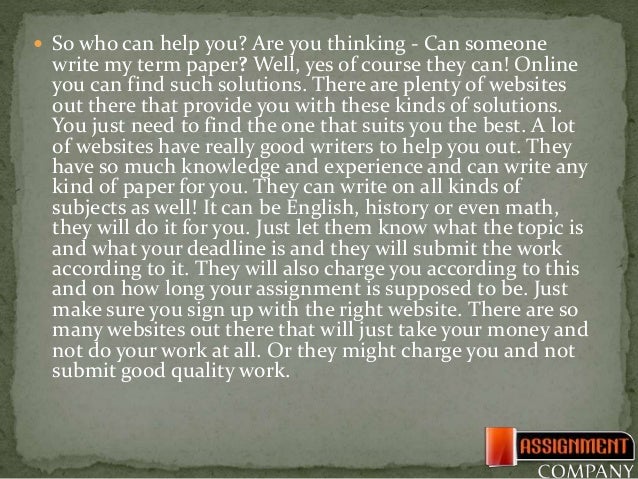 Write Paper Online | Service
