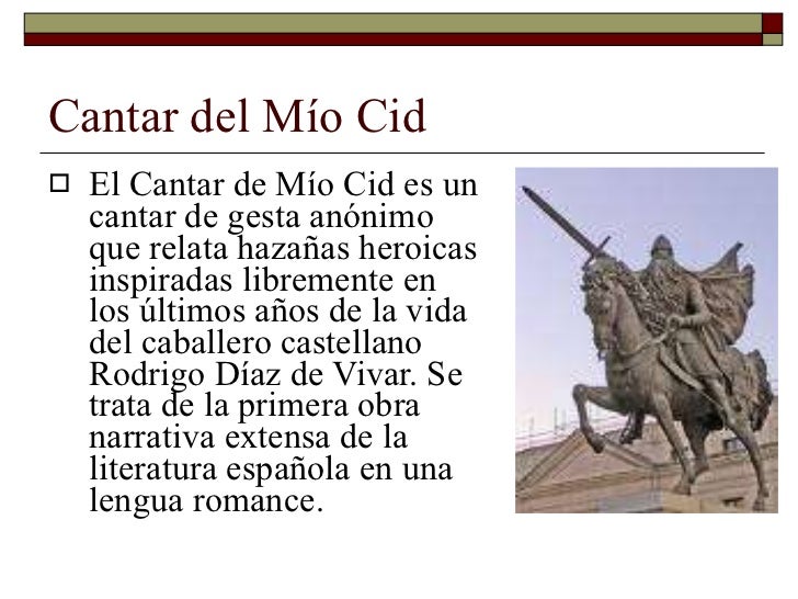 Cantar de Mio Cid