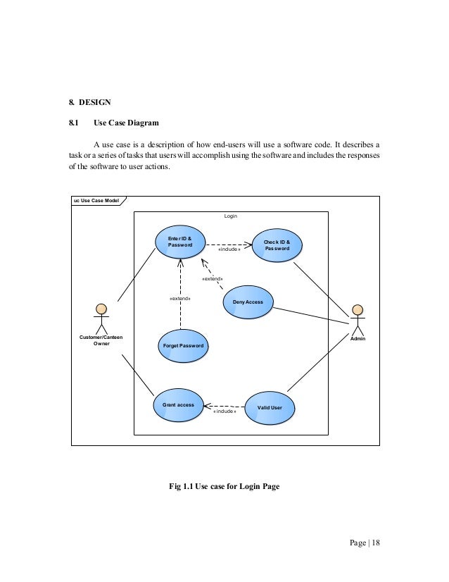 use diagram for login page canteen automation system updated revised use diagram for login page canteen automation system updated revised