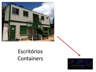 Escritórios
Containers

 