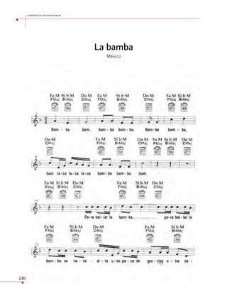 secretaría de educación pública

La bamba
México

130

 