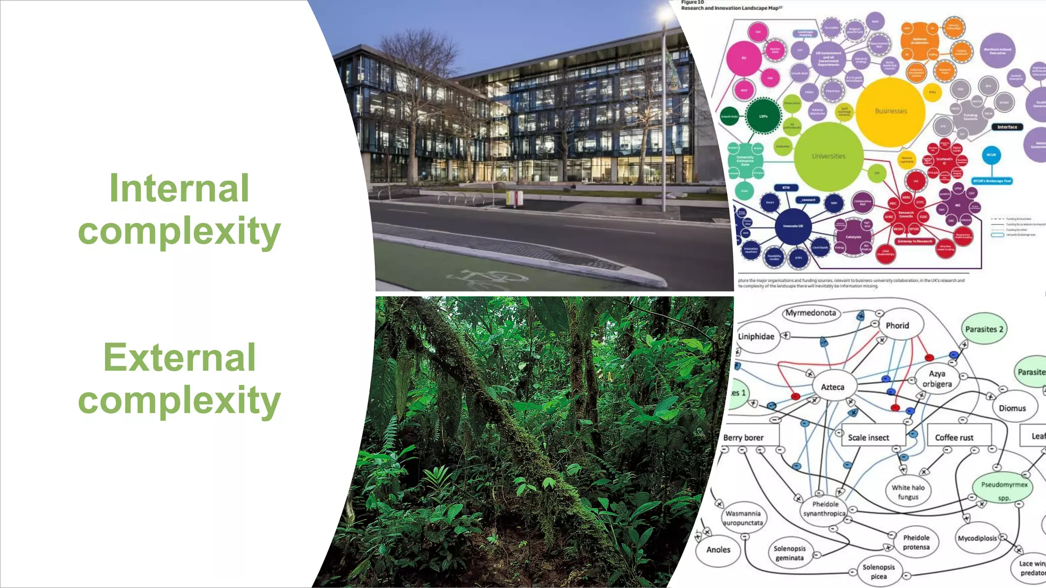 Internal
complexity
External
complexity
 