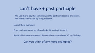 Can't have | PPT