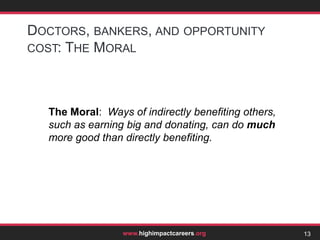 Career choice is one of the most important decisions you’ll ever make.