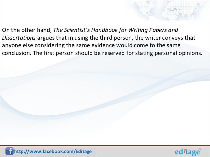 Scientist's handbook for writing papers and dissertations