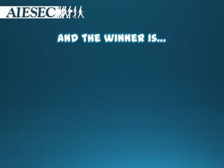 And the winner is…
 