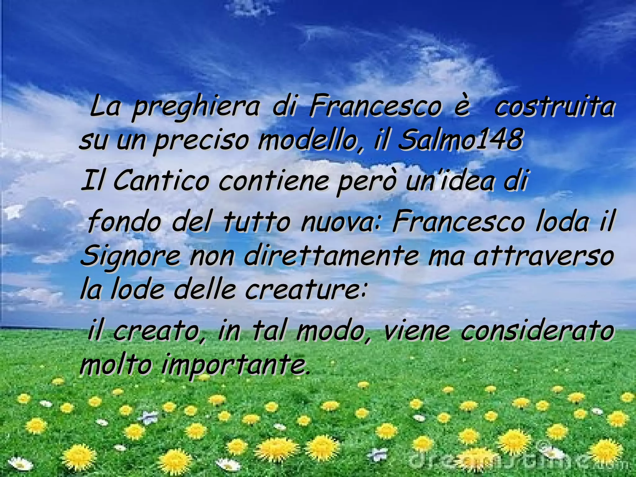 Figure Retoriche Cantico Delle Creature Cantico delle creature | PPT