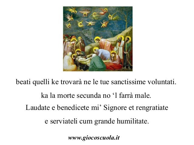 Commento Del Cantico Di Frate Sole Il Cantico di frate Sole