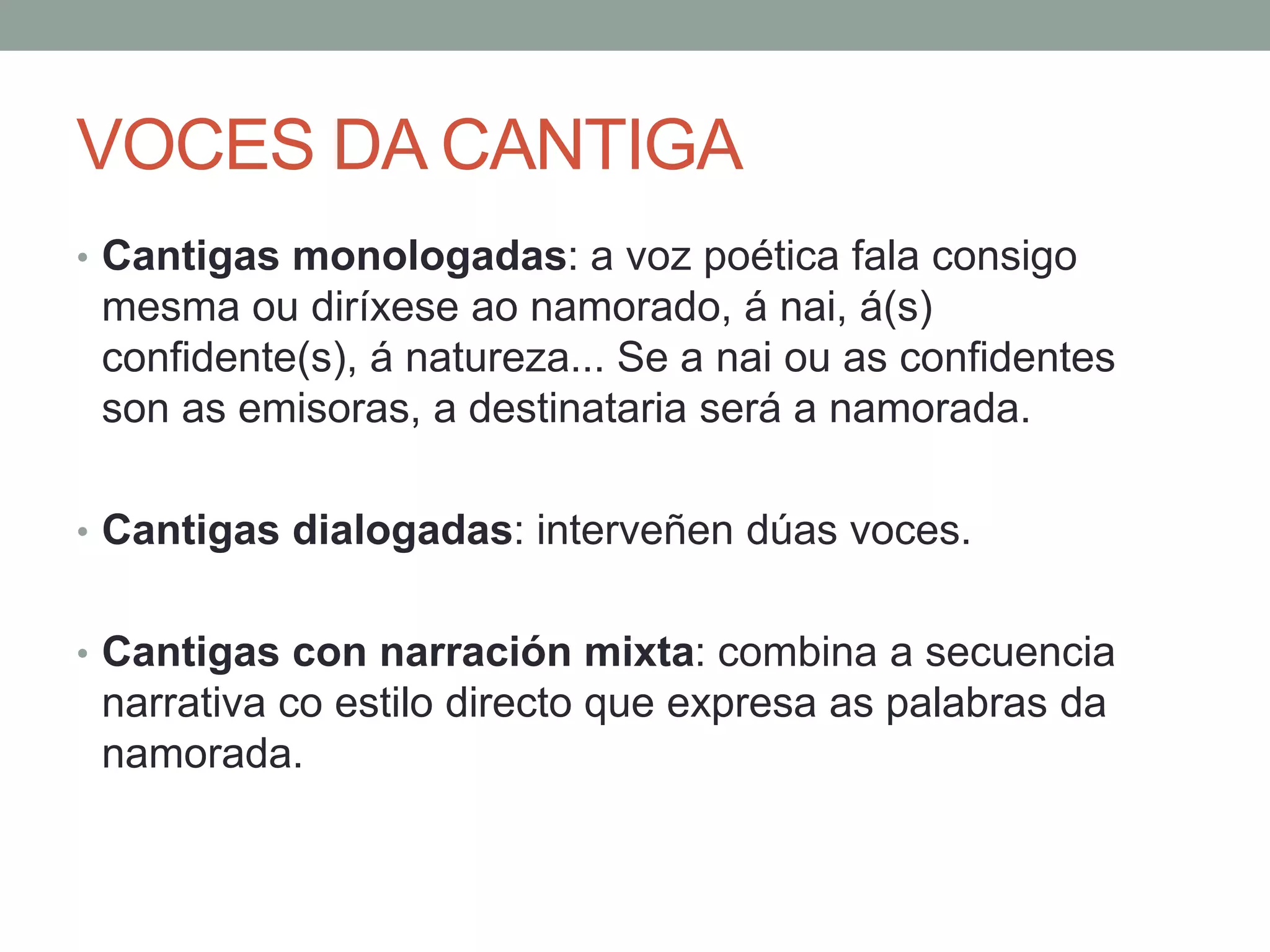 Cantiga de amigo | PPTX