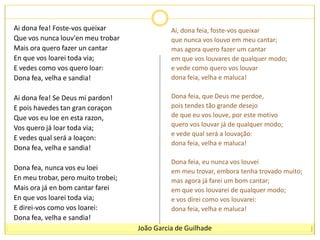 o desconcerto do mundo; 