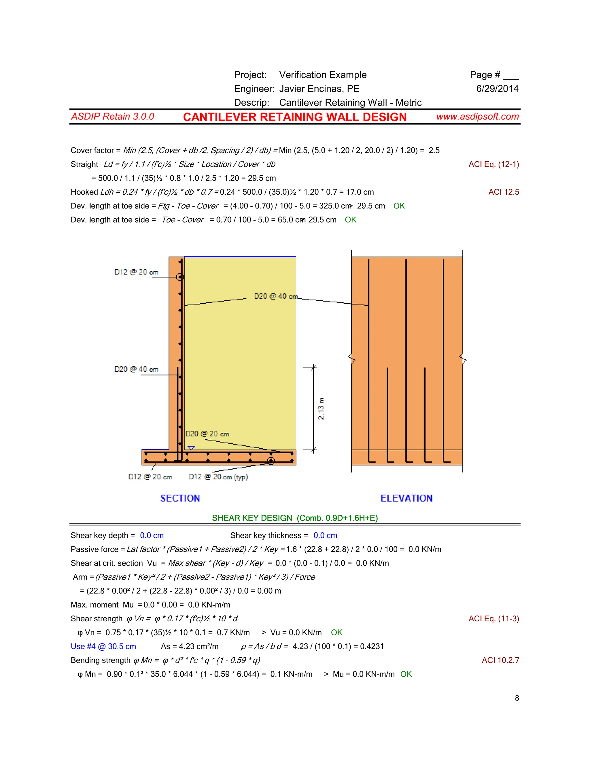 CANTILEVER RETAINING WALL FOR CIVIL ENGINEER | PDF
