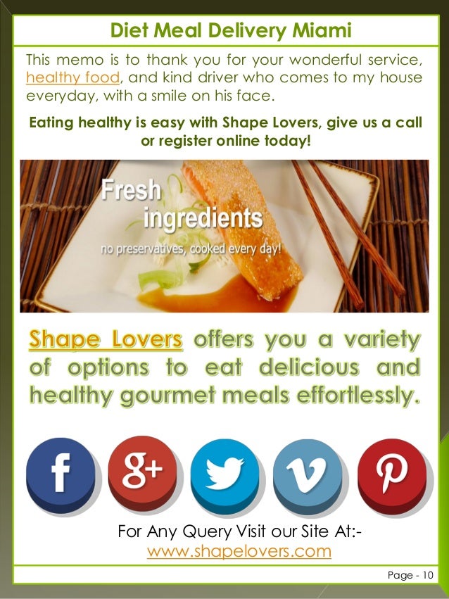 Miami Diet Food Delivery Service Miami Diet Food Delivery Service