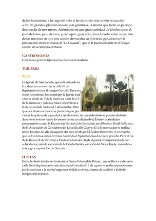 Cantón balzar | DOCX