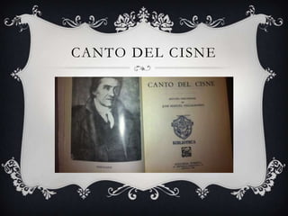 CANTO DEL CISNE
 