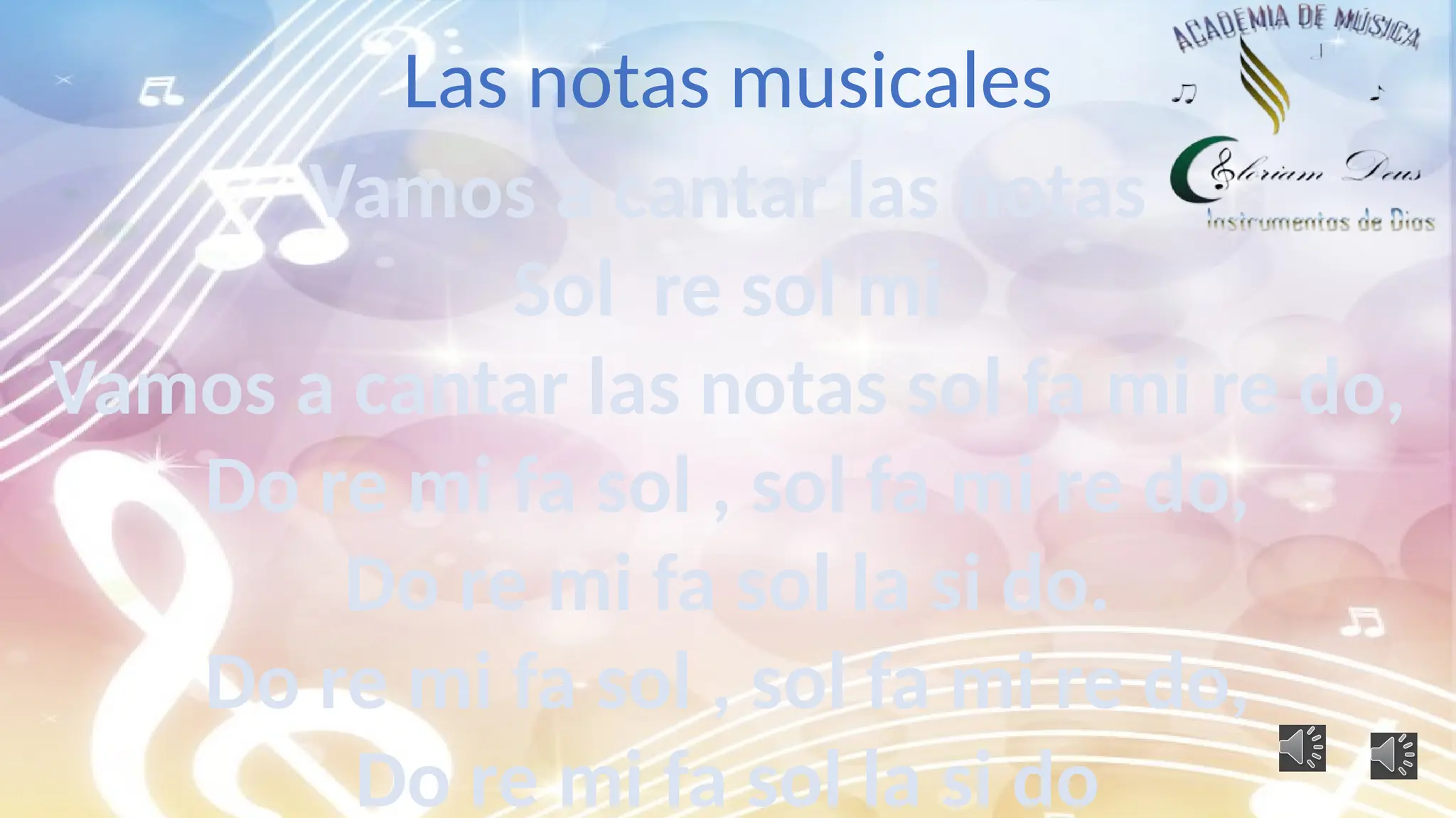 CANTO LAS NOTAS MUSICALES NIÑOS EN ACADEMIA .pptx