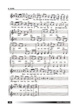partes litúrgicas240
A. LUNA
 