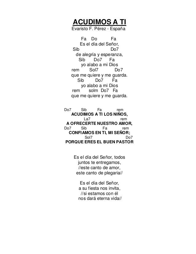 Cantoral De Entrada Con Acordes 2016 cantoral de entrada con acordes 2016